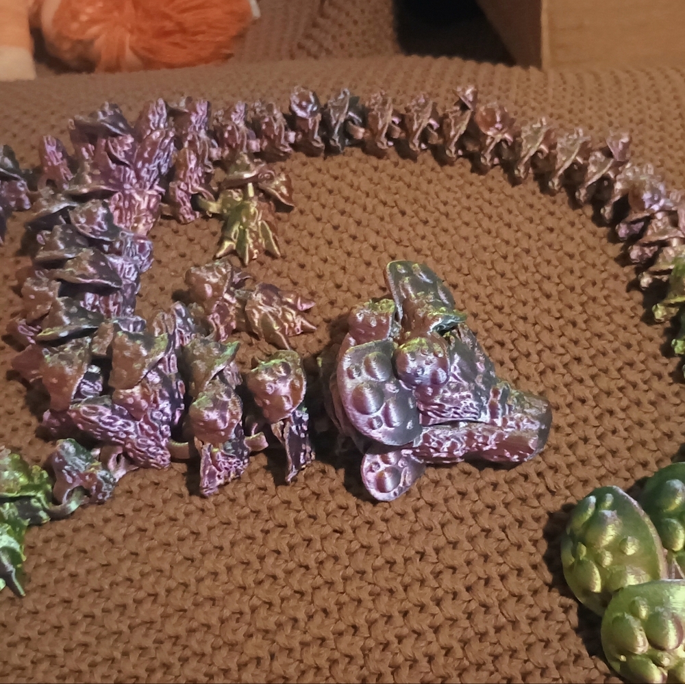 3D Printed Mushroom Dragon